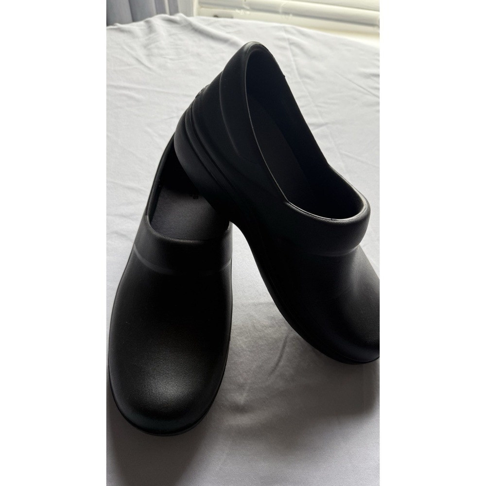 Crocs Neria Pro 2 Dual Comfort Slip-On Work Shoes Black Size 11 Women's